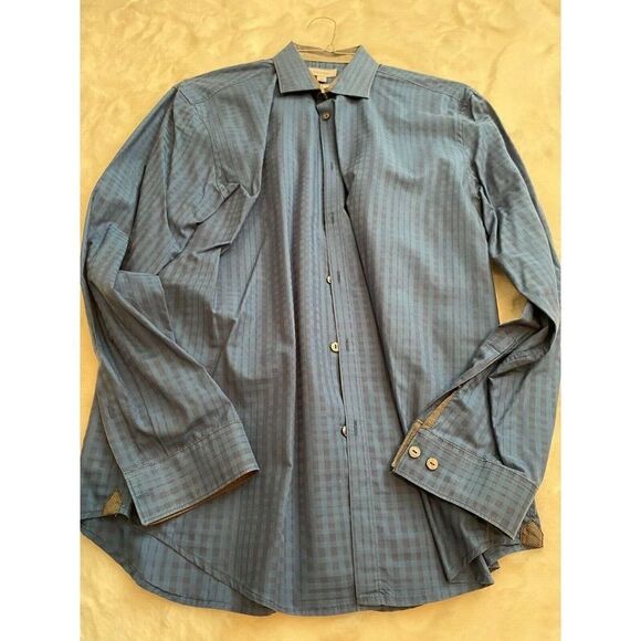 Calvin Klein Mens  Long Sleeve Shirt Size Large - Picture 1 of 5